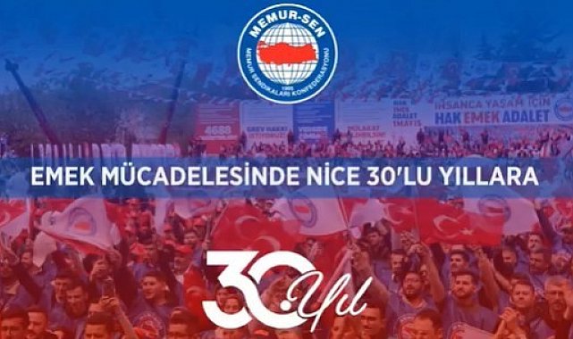Memur-Sen 30'uncu yılında
