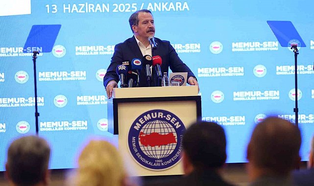 Memur-Sen Genel Başkanı Yalçın: "Gelir vergisinde engelli kamu görevlileri için muafiyet tamamen sağlanmalıdır"