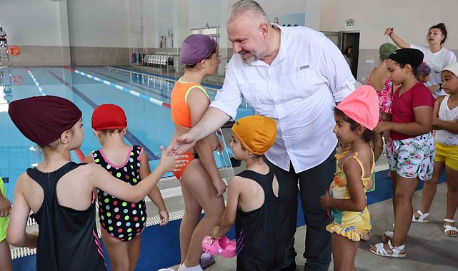 Menemen'de çocuklar kanalda değil, havuzda yüzecek