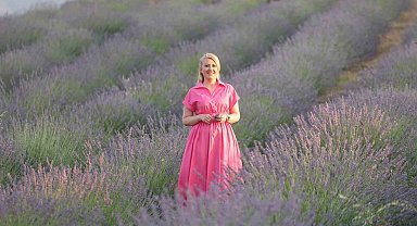 Merkezefendi'nin lavanta bahçesi ziyaretçilerini bekliyor