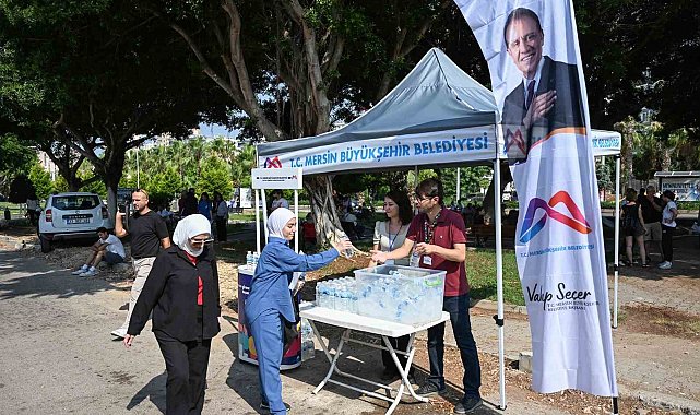 Mersin Büyükşehir Belediyesi YKS heyecanına ortak oldu