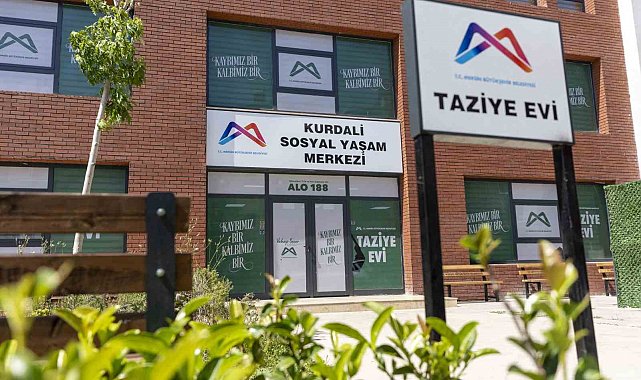 Mersin Büyükşehir Belediyesinden vatandaşlara cenaze ve taziye hizmeti