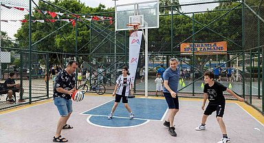 Mersin'de 'Babalar Günü'nde hem spor hem eğlence dolu kutlama