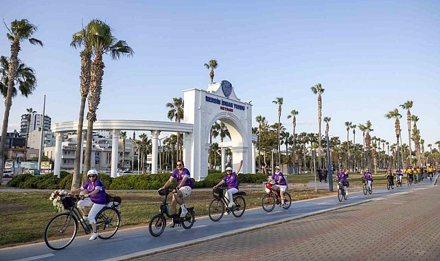 Mersin'de 'Dünya Bisiklet Günü' etkinliği