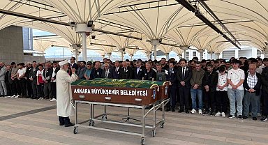 Mersin'de boğularak hayatını kaybeden Mehmet Erdem Akdeniz Ankara'da toprağa verildi