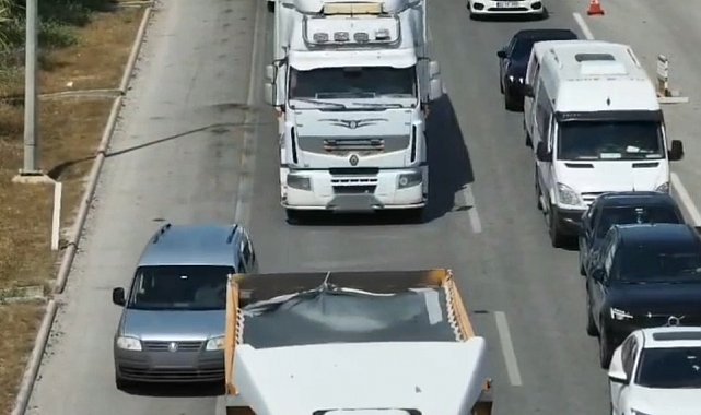 Mersin'de dron destekli denetim: 37 sürücüye 89 bin TL ceza