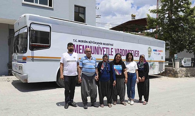 Mersin'de kırsal mahallelere ücretsiz bayram tıraşı hizmeti
