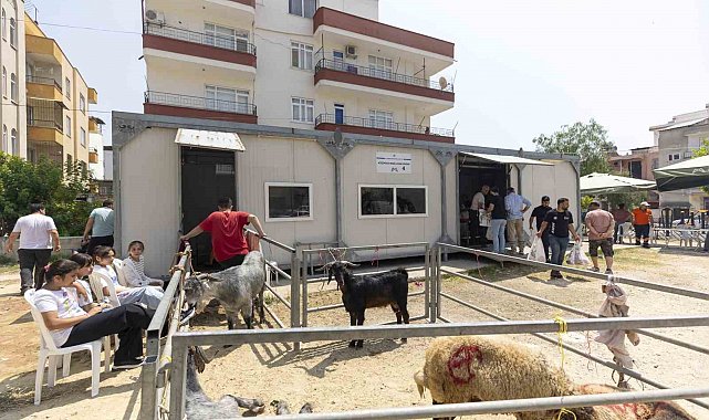 Mersin'de kurban kesimi hem hijyenik hem ücretsiz