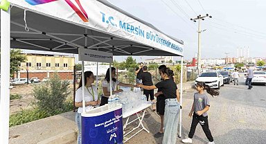 Mersin'de LGS'ye giren öğrencilere destek