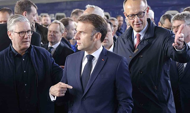 Merz, Macron ve Starmer İsrail saldırılarını görüştü