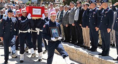 Merzifon'da Kıbrıs gazisi son yolculuğuna uğurlandı