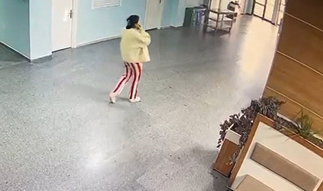 Mezarlıkta ölü bulunan bebeğin annesi ile hastaneden çıkış anları ortaya çıktı