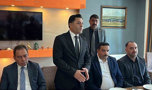MHP Kars İl Başkanı Adıgüzel basınla buluştu