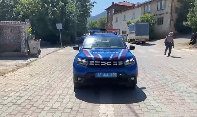 Mihalgazi'de orman yangınlarına karşı jandarmadan uyarı anonsları