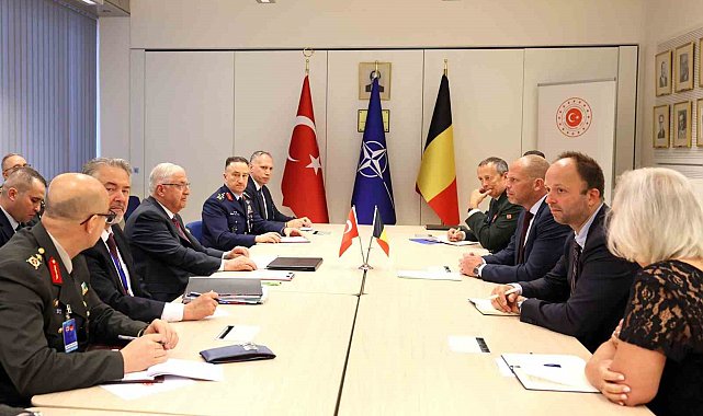 Milli Savunma Bakanı Güler Belçika Savunma Bakanı Francken ile görüştü