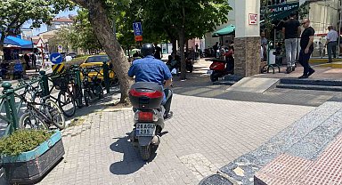 Motosikletler için kural yok gibi