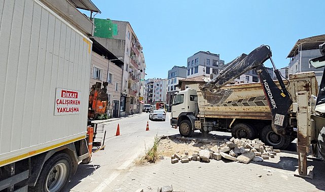 Mudanya'da alternatif yolda genişletme çalışmaları başladı