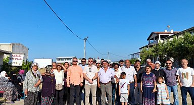 Mudanya'da imar yasasına takılanlar seslerini duyurmak istiyor