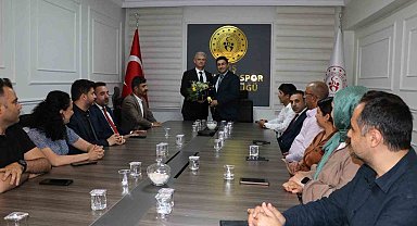 Müdür Kılıç, görevi devraldı