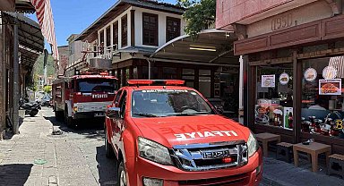 Muğla'da baca yangını korkuttu