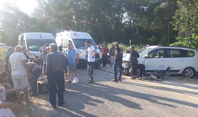 Muğla'da trafik kazası: 9 yaralı