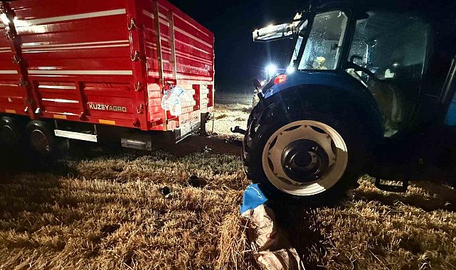 Muratlı'da traktörden düşen sürücü hayatını kaybetti