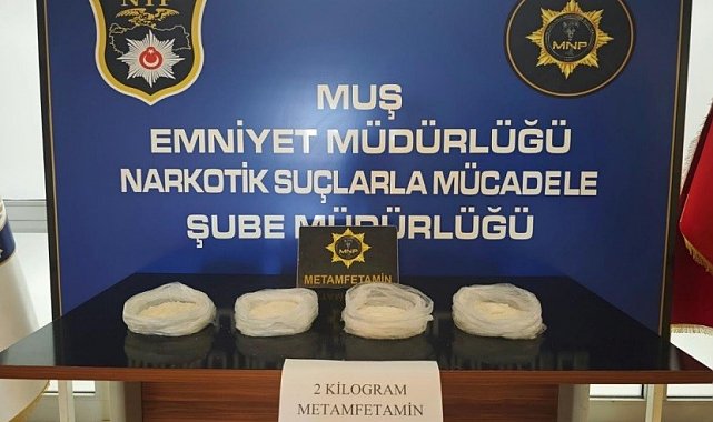 Muş'ta uyuşturucu operasyondu: 2 kişi gözaltına alındı
