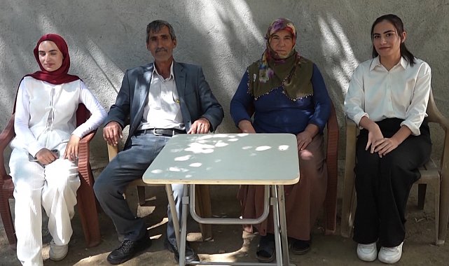 Muş'ta YKS çıkışında duygulandıran karşılama