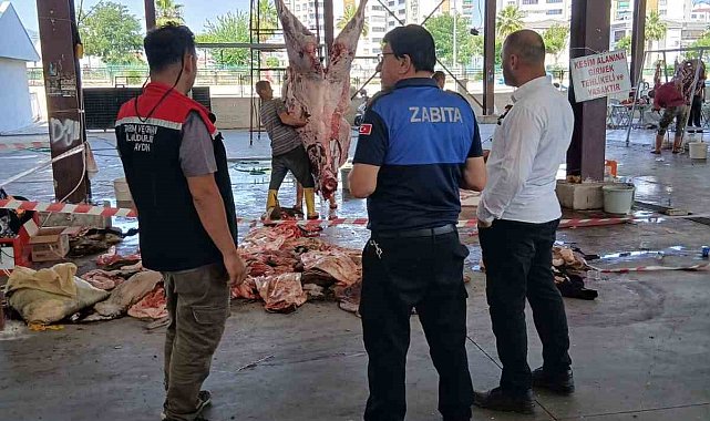 Nazilli İlçe Tarım ve Orman Müdürlüğü ekiplerinden bayramda yoğun mesai