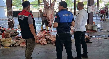 Nazilli İlçe Tarım ve Orman Müdürlüğü ekiplerinden bayramda yoğun mesai