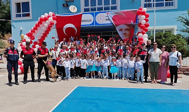 Nazilli'de karne sevinci