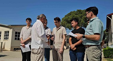 Nazilli'de karne töreninde bir ilk yaşandı