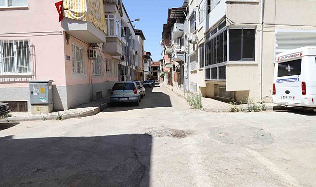 Nazilli'de yollar yenileniyor