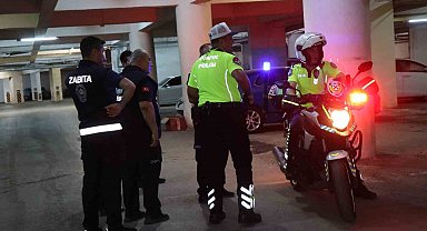 Nazilli'de zabıtadan otopark denetimi