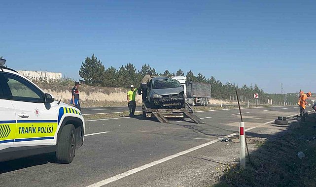 Nevşehir'de otomobil takla attı: Anne öldü, bebeği yaralandı