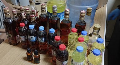 Niğde'de sahte alkol operasyonu: 1 gözaltı