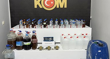 Niğde'de sahte alkol operasyonu: 2 kişi tutuklandı