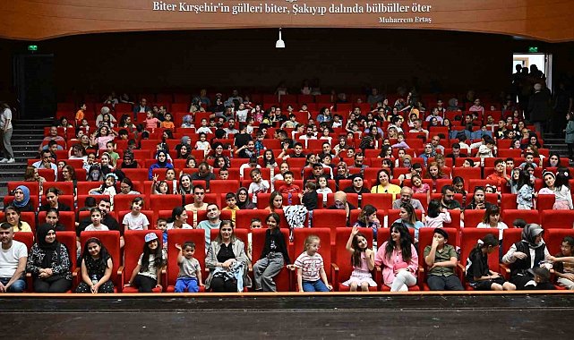 Odunpazarı Belediyesi Tiyatrosu, Kırşehir'de minik kalplere dokundu