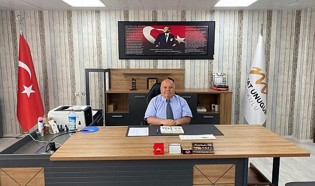 Okul müdürüne duygusal veda