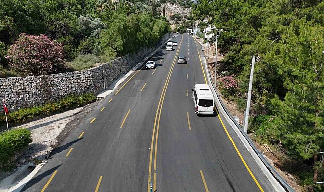Ölüdeniz'de 3. Etap Yol Çalışmaları tamamlandı