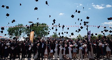 OMÜ İTBF'de mezuniyet töreni coşkusu