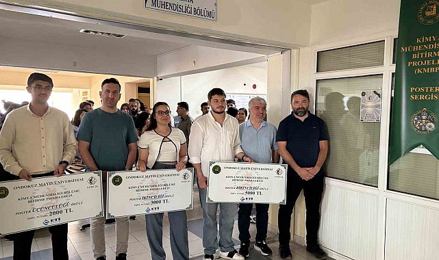 OMÜ Kimya Mühendisliği öğrencilerinden yenilikçi projeler