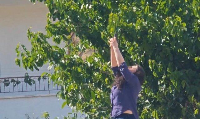 Önce erkek arkadaşının ofisini kurşunladı, sonra intihara kalkıştı