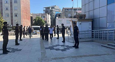 Ordu merkezli uyuşturucu operasyonunda 13 şüpheli adliyede