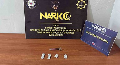 Ordu'da uyuşturucu operasyonlarında 1 tutuklama