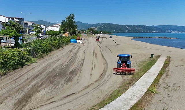 Ordu'nun plajları, deniz sezonuna hazır