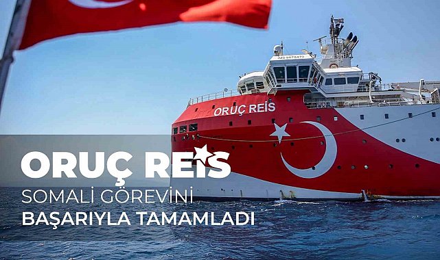 Oruç Reis, Somali denizlerinde 4 bin 464 kilometrelik sismik çalışma yaptı