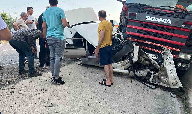 Osmaniye'de tır ile otomobilin karıştığı kazada 1 kişi hayatını kaybetti