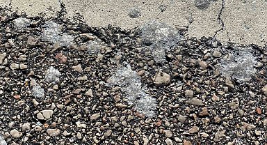 Otobüs durağına saldırdılar: Çevresinde kalıntılar bulundu