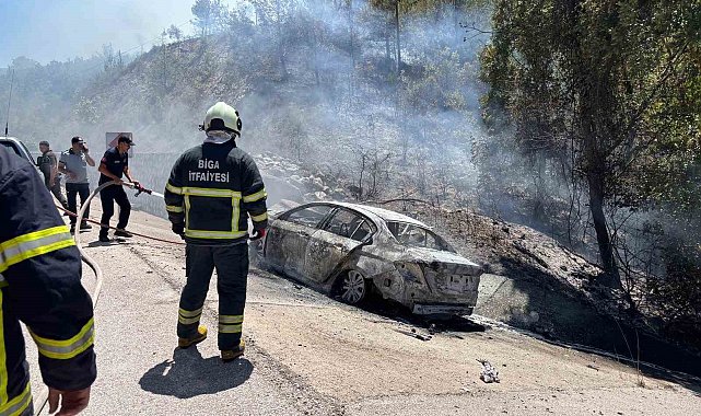 Otomobil istinat duvarına çarptı: Araçta sıkışan baba yanarak can verdi, anne ile oğlu yaralandı